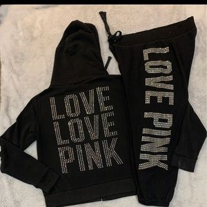 Vs PINK bling set